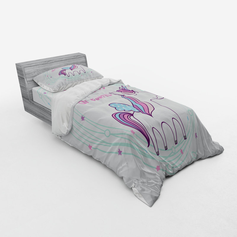 Ensemble de housse de couette citation, Housse de couette simple + 6 pièces supplémentai