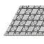 Tapis gris/crème tissé à la machine-688744251