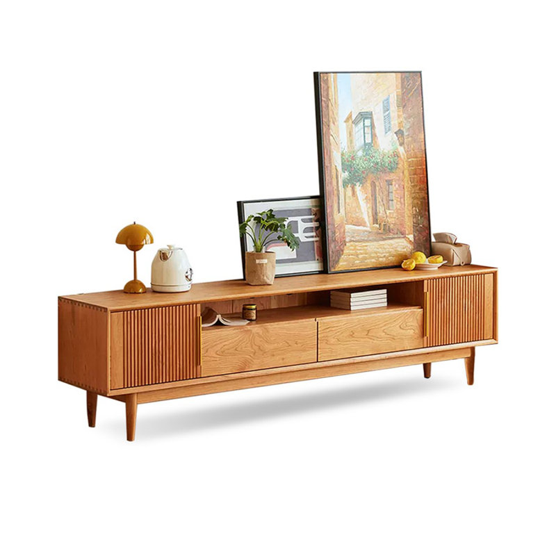 Meuble télé Modern, 21.65”H x 82.68”L x 15.75”W