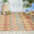 Geometric Handmade Tufted Wool Ivory Area Rug-733300475