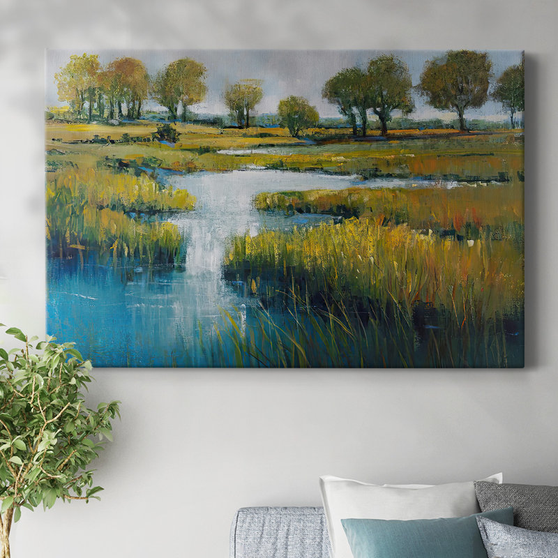 Toile tendue Marshland View III-Gallery, H 12 po x l 18 po