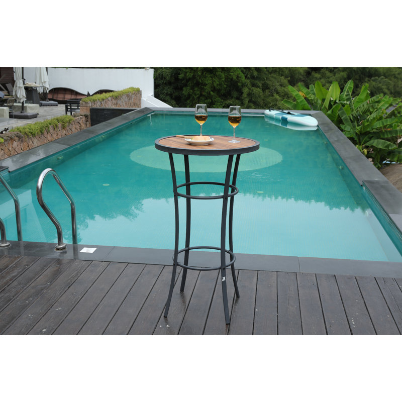 Round Outdoor Bar Table