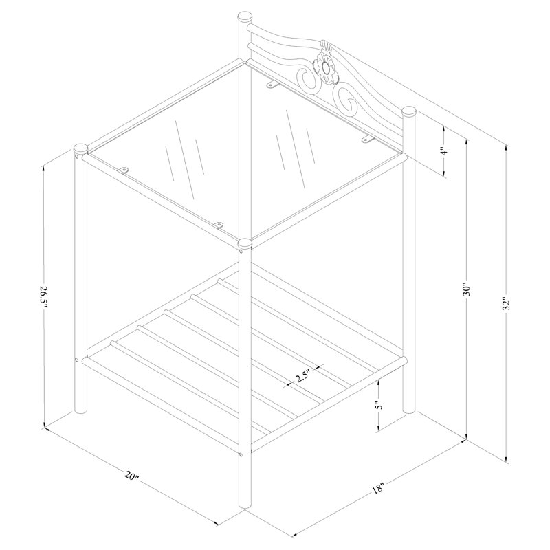 Table de chevet Amandari