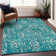 Maliana Washable Floral Indoor / Outdoor Rug