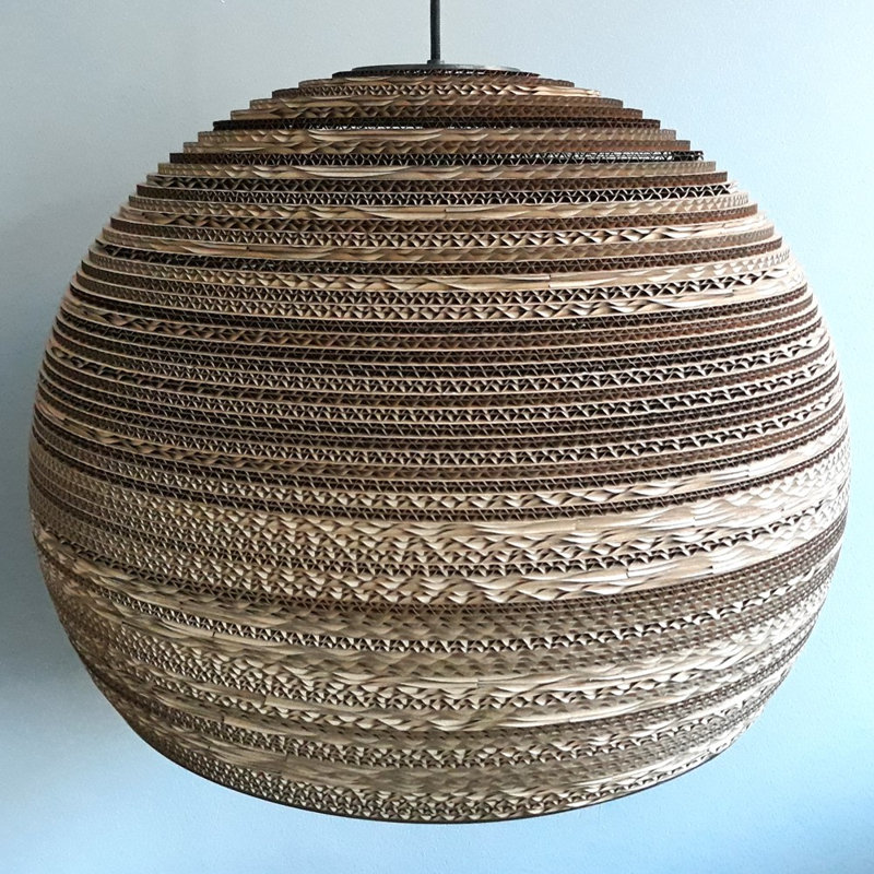 Tiffin 1 - Light Sphere Pendant, 45cm H x 55cm W x 55cm D