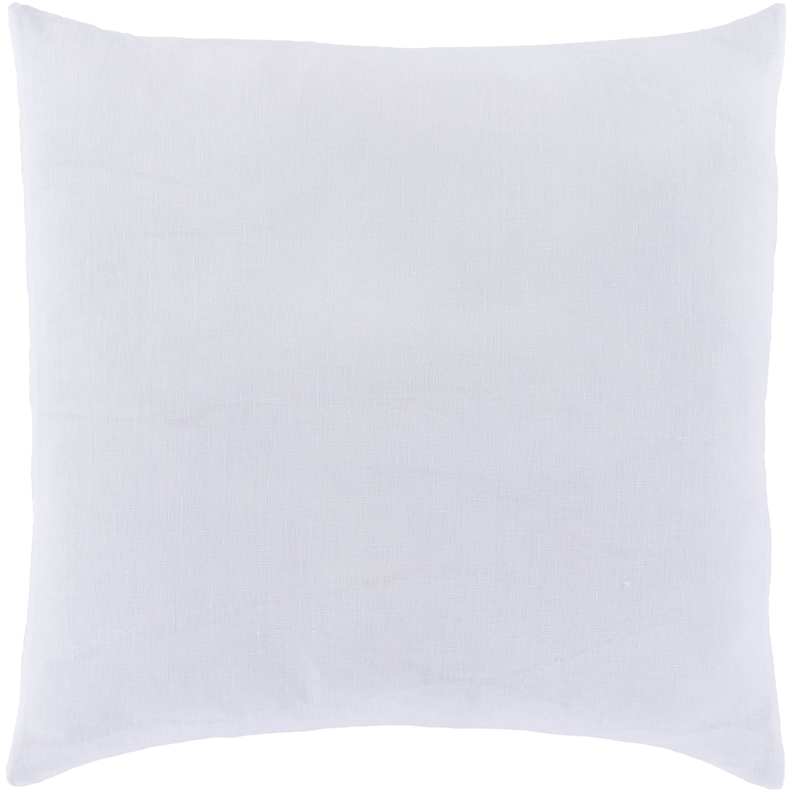 Pia Linen Sham Set, White
