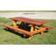 Table de pique-nique Threadgill Redwood-23170101-23170106