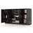 100% Solid Wood 65" Sideboard with Solid Doors, 2-Drawers and Adjustable Shelves-464004018