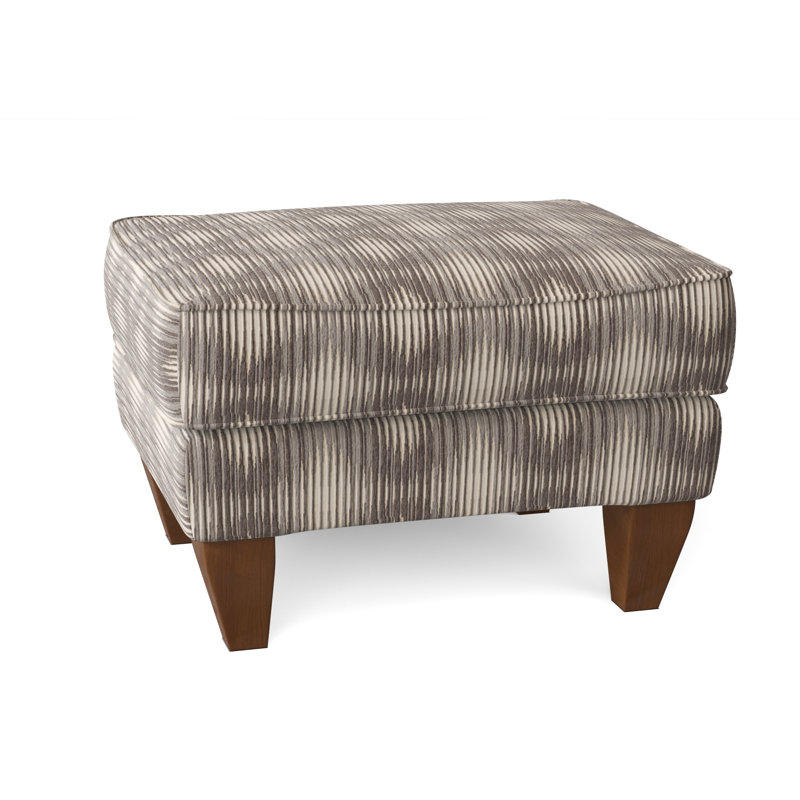 Artisan Upholstered Ottoman, Pecan, Ember 41