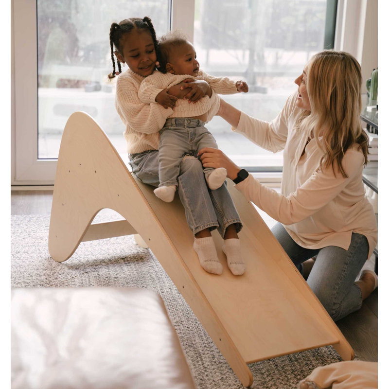 Toboggan pour jouer, Brun