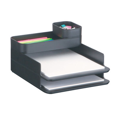 Trieuse de bureau empilable en plastique