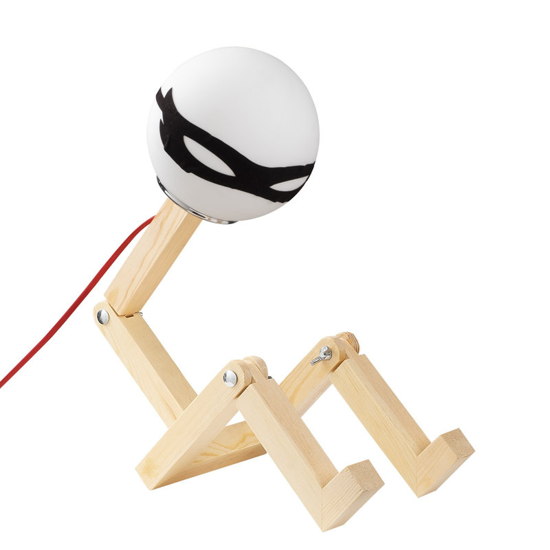 Lampe de table brune 22,05 po Yusha