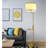 Jassan 65.74'' Gold Task Floor Lamp Set