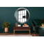 Huldar Glass Flat Wall Mirror