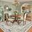 Vintage Floral Area Rug Washable Rugs Stain Resistant Easy Cleaning Indoor Carpet With Non-Slip Backing Low Pile Floor Cover Non Shedding Folding Throw Carpet For Home Decor-1469177852