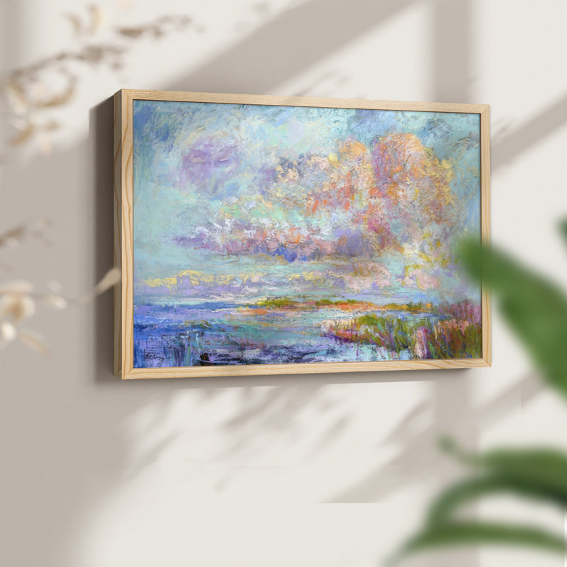 Sanctuaire - Reproduction encadrée - Restickable, Naturel, H 16 po x l 20 po