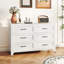 Commode moderne à 6 tiroirs en métal avec technologie Smooth-Glide et design écologique-1167364581
