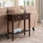 Solid + Manufactured Wood Hall Console Table-1197475484