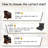 24 x 24 In Patio Furniture Cushions set of 2, Fade Resistant Outdoor Seat Cushions witj 4 pairs of Ties, Deep Seat Cushion for Seat Patio Chairs, Rattan Furniture, Wicker Seating, outdoor Adirondack Chair, Black-123052625-123052617