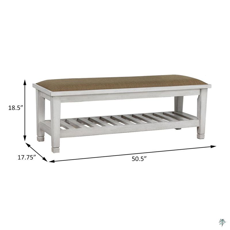 Banc avec revêtement