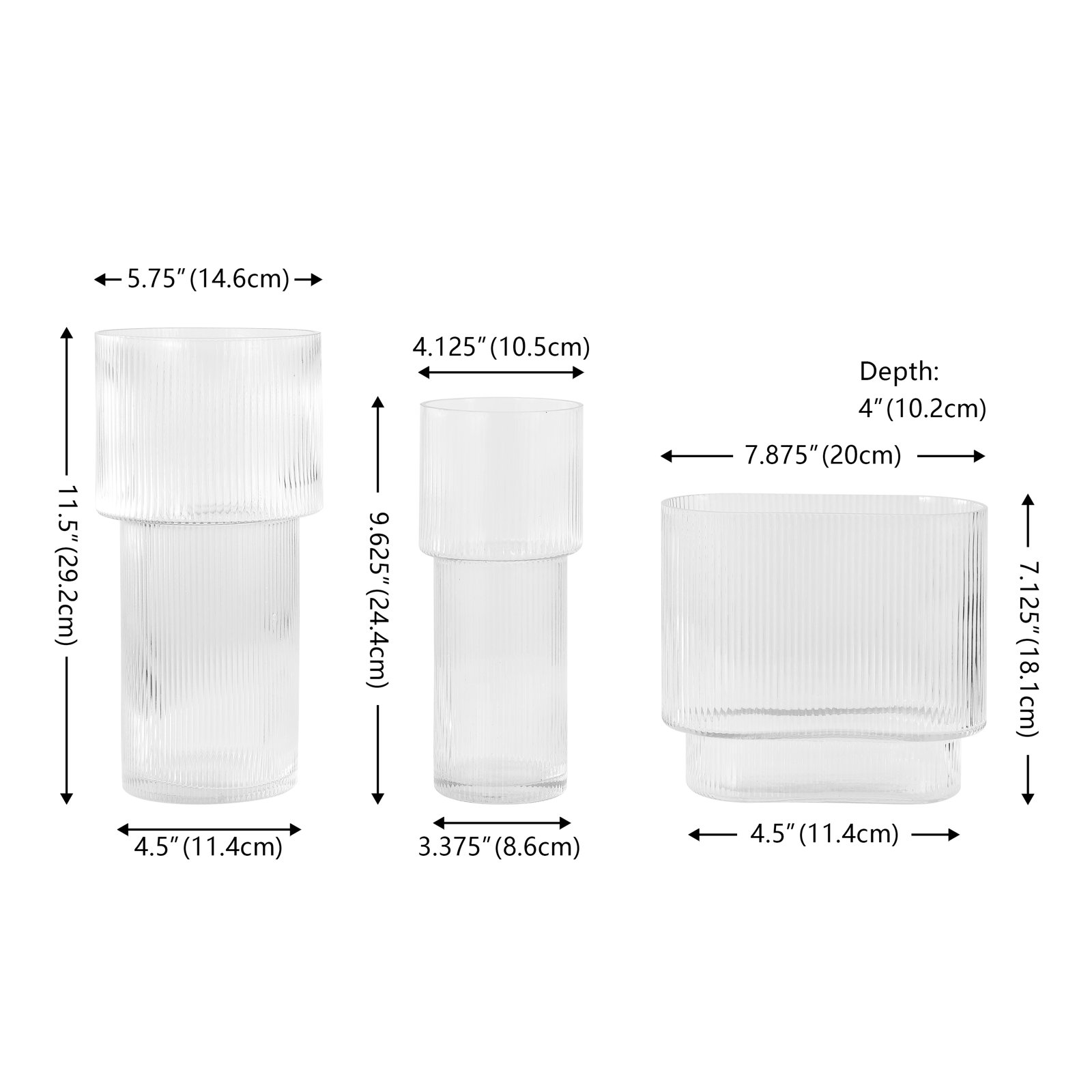 Glass Table Vase