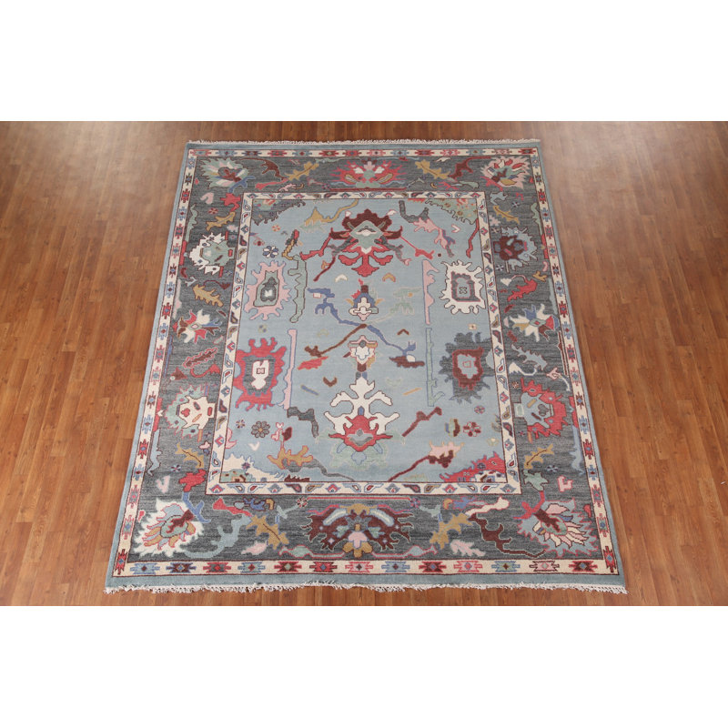 Tapis oriental fait à la main Oushak 8 x 10