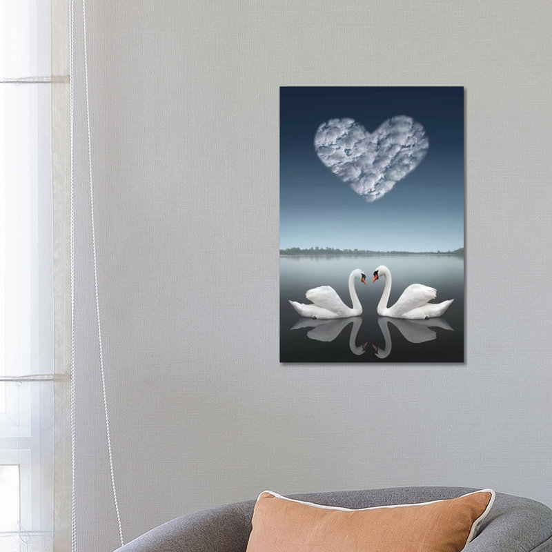 "Together" par Ben Heine-impression d’art graphique, Toile tendue, Pas de tapis, H 26 po x l 18 po x P 1,5 po