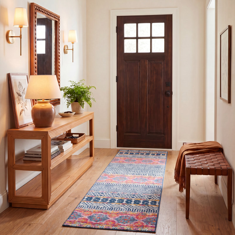 Dishant Performance Southwestern Rug, Runner 2'3" x 8'