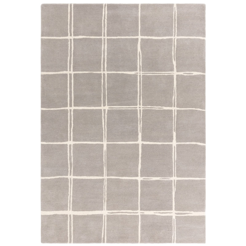 Melani Geometric Wool Hand Woven Area Rug, Rectangle 80 x 150cm