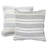 Laguna Striped Feather Reversible Throw Pillow-34220226