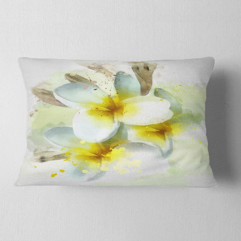 Coussin Frangipani