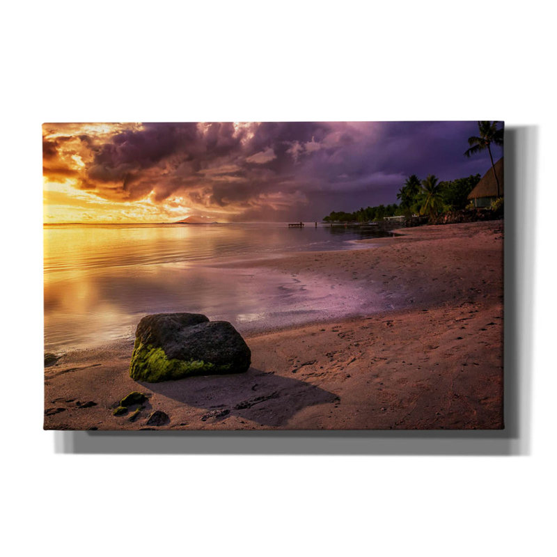 Sur toile, H 12 po x l 18 po x P 0,75 po