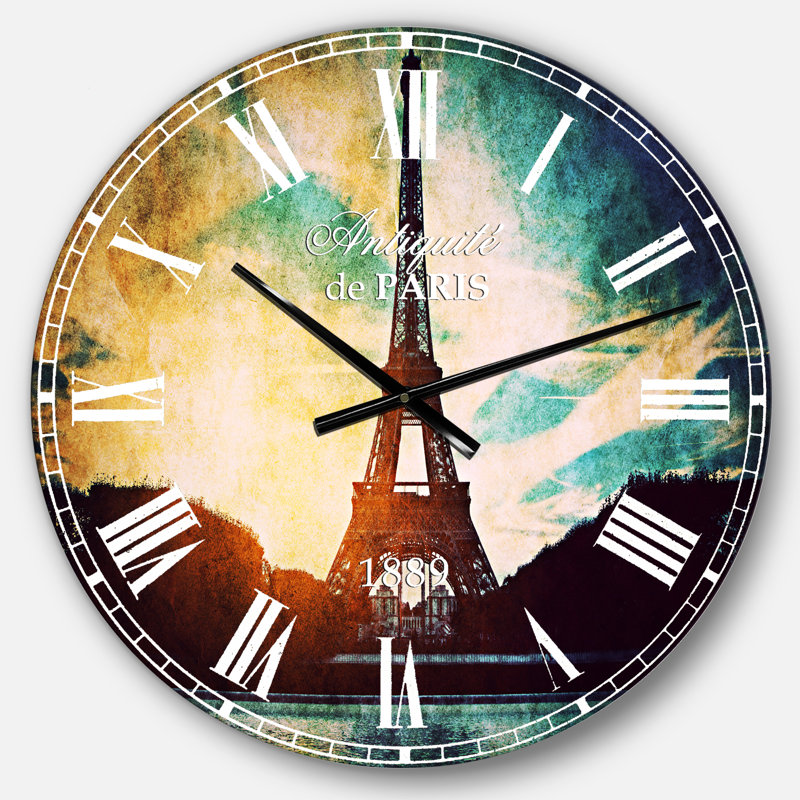 Horloge murale Paris, Moyen