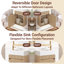 Freestanding Standard Free Standing Single Double Single Vanity Bathroom Vanity With Top
