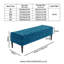 Safar Striped Ottoman Storage Bench – Upholstery Plush Velvet Shoe Bench with Black Turned Wooden Legs-520219411-521705320