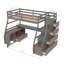 Lit mezzanine avec rangement et escalier Heiki-69125969-124128123