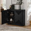 Armoire de rangement Mid-Century moderne en forme de V
