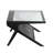 Canberra Solid Mango Wood Coffee Table, Black