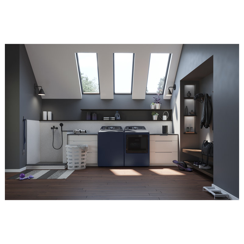 Ge Profile Energy Star 5.4 Cu. Ft. Capacity Washer With Smarter Wash Technology And Adaptive Smartdispense