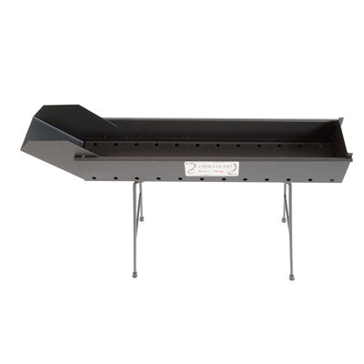 cruccolini Arrosticini 71 cm W Portable Grill / Smoker Combo Charcoal Grill Gas & Charcoal Combo Grill