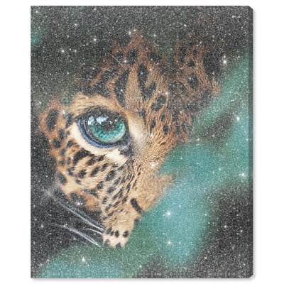 Jungle Watcher I Animals Canvas Print by Oliver Gal, Black Frame, 16 x 20