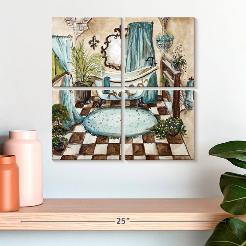 Kerrick Le Bain Azul I, H 18 po x l 18 po