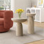 Fiberglass Mushroom-Shaped Accent Table-1838132077