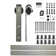 Sliding Classic Design Standard Single Barn Door Hardware Kit