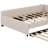 Upholstered Platform Bed With USB And Trundle-1068871443