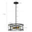 Luminaire suspendu tambour à 4 lumières Ley