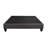 Contemporary Dark Grey Twin Size Upholstered Bed, Simple Assembly, Shipped In Compact Packaging Solution Bed Frame, Mattress Foundation, Legs For Floor Setup-1664042508