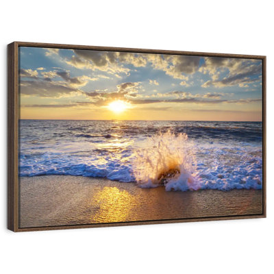 Sunset Over Beach