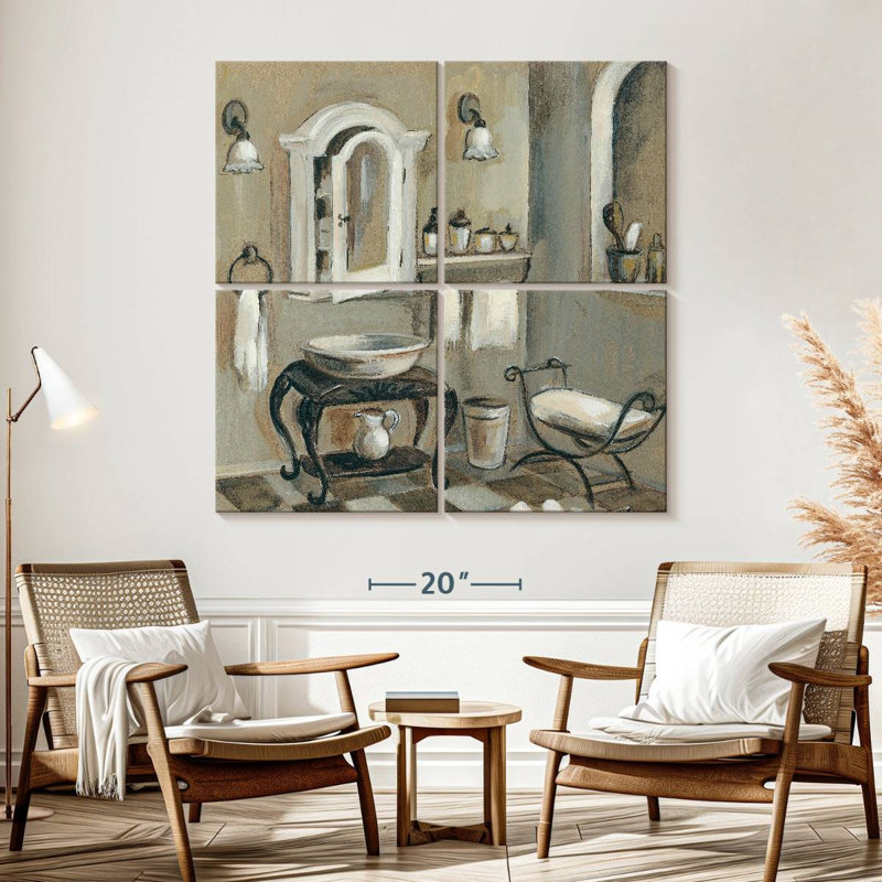 Kerrick French Bath IV, 57" H x 57" W