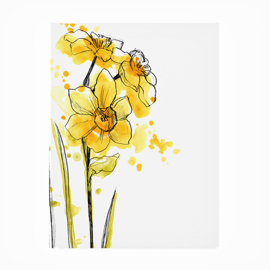 All-Weather Canvas Plants & Flowers Wall Decor Red Barrel Studio® 